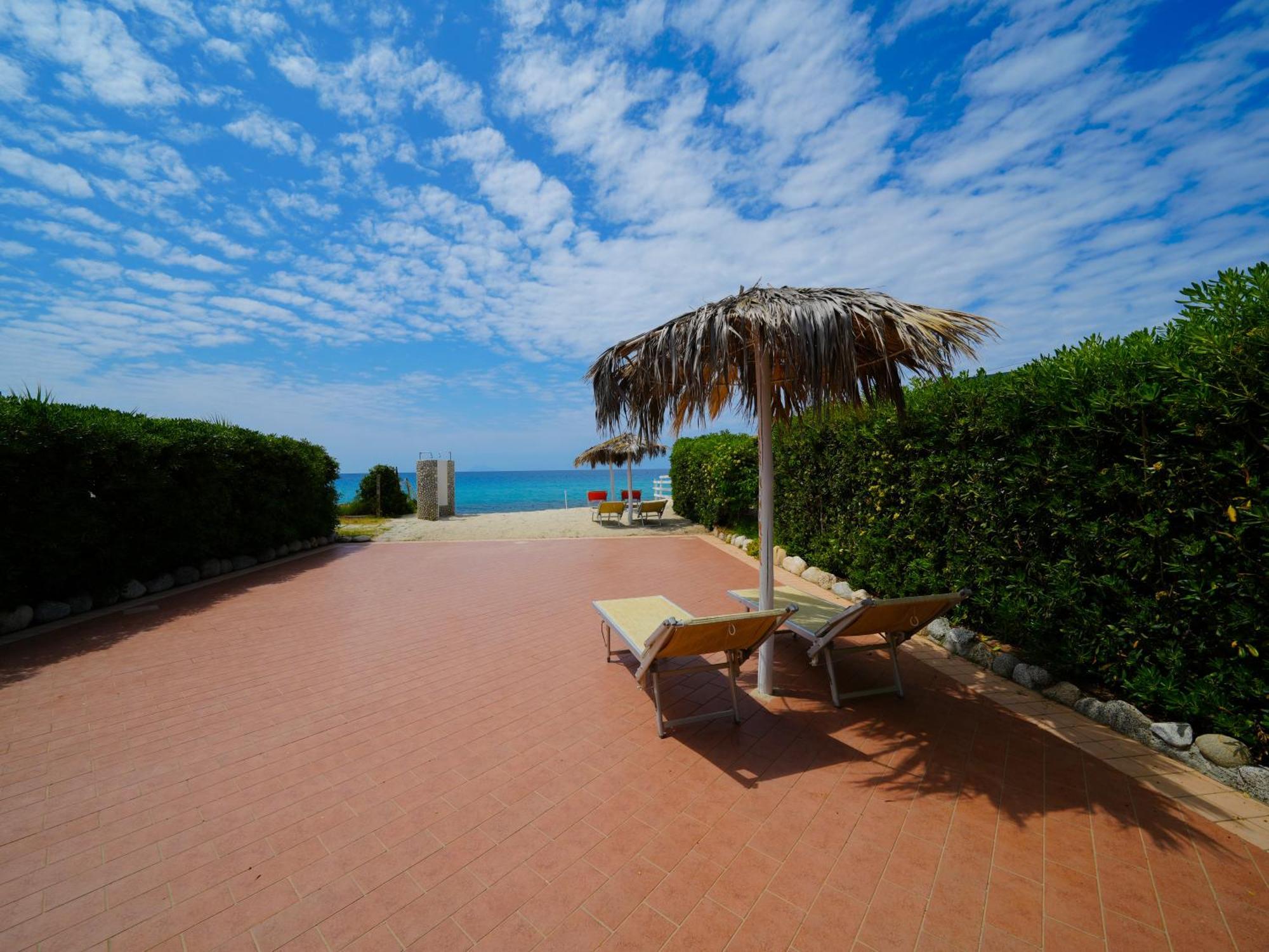 Marinella Beach Apartment Capo Vaticano Exterior foto
